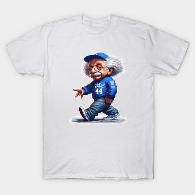 Einstein the CRIP #1 T-Shirt by High Voltage Graphics